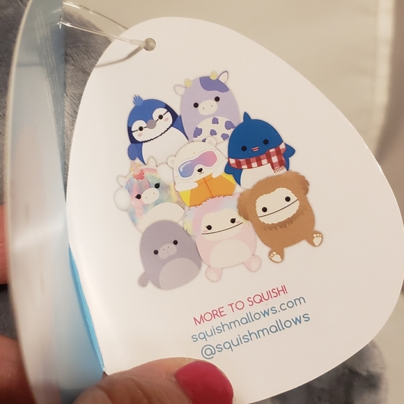 Kellytoy | Toys | Matt The Manatee Nwt Squishmallow Kellytoy Aquatic Hugger | Poshmark